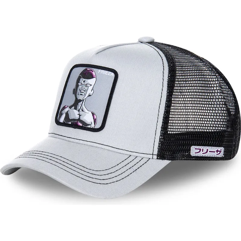 cap-kaareva-gray-snapback-frieza-dragon-ball-capslab cap-kaareva-gray-snapback-frieza-dragon-ball-capslab