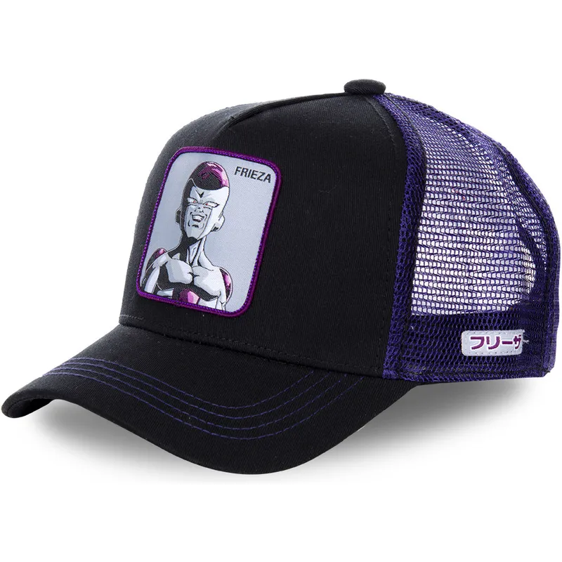 lippikset-kaareva-rekka-musta-snapback-freb-frieza-dragon-ball-capslab