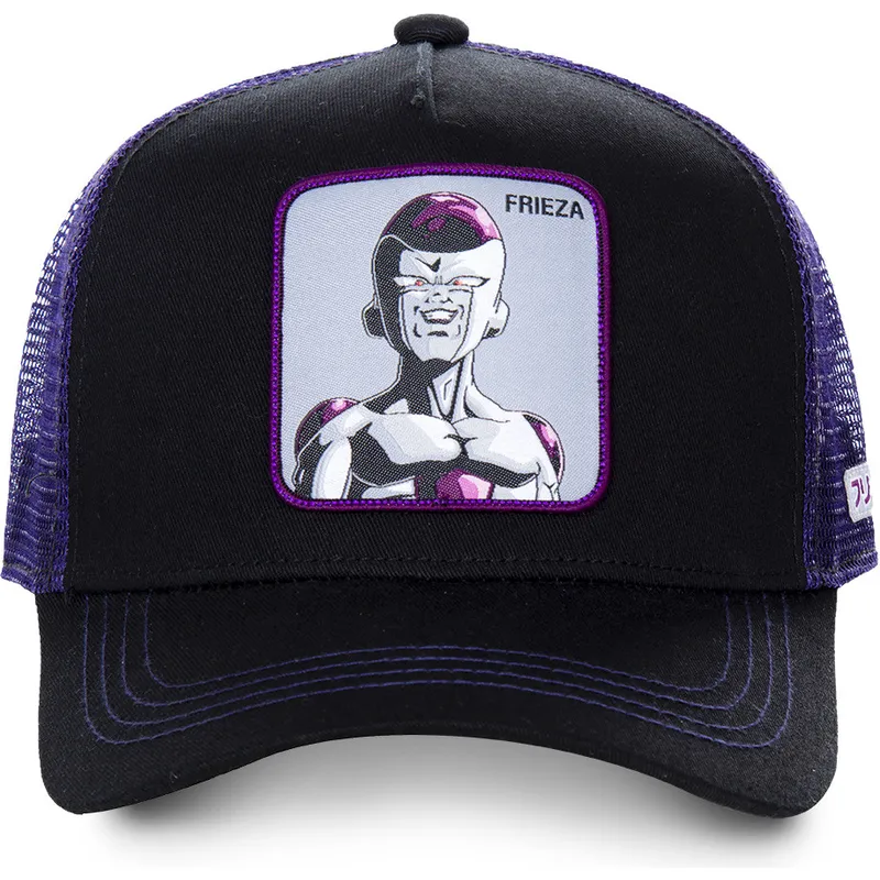 lippikset-kaareva-rekka-musta-snapback-freb-frieza-dragon-ball-capslab