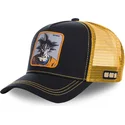 lippikset-kaareva-rekka-musta-snapback-gokb-son-goku-dragon-ball-capslab