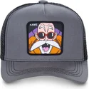lippikset-kaareva-rekka-harmaa-snapback-kam-muten-roshi-dragon-ball-capslab