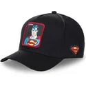 lippikset-kaareva-musta-snapback-clasico-sup4-superman-dc-comics-capslab