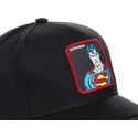 lippikset-kaareva-musta-snapback-clasico-sup4-superman-dc-comics-capslab