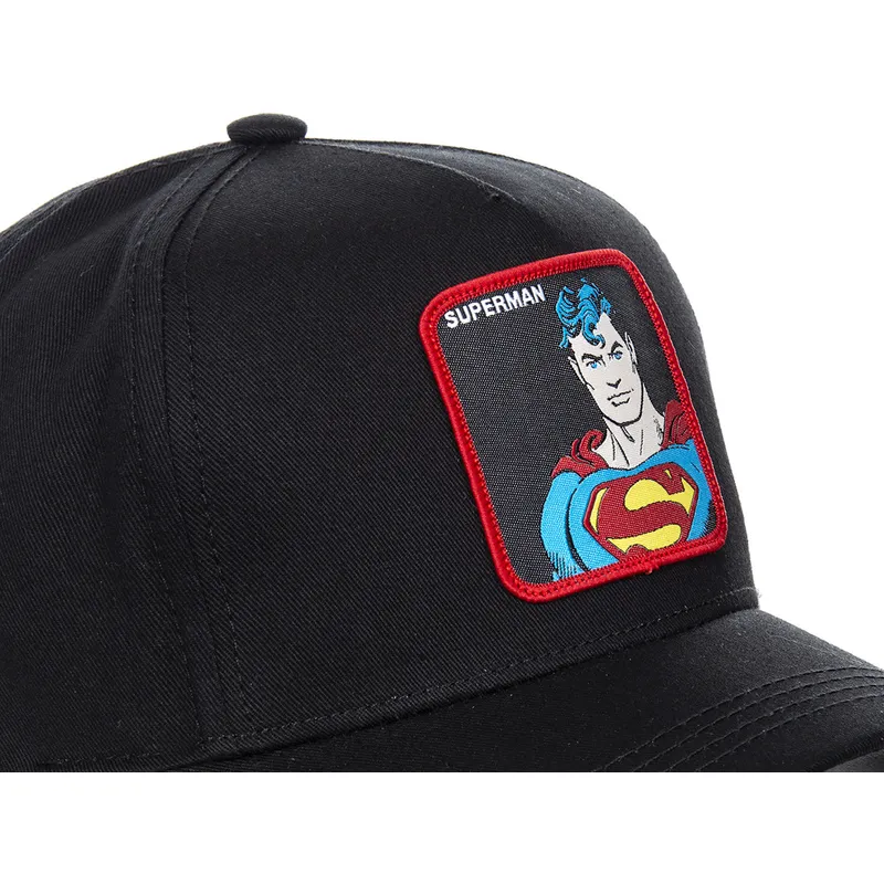 lippikset-kaareva-musta-snapback-clasico-sup4-superman-dc-comics-capslab