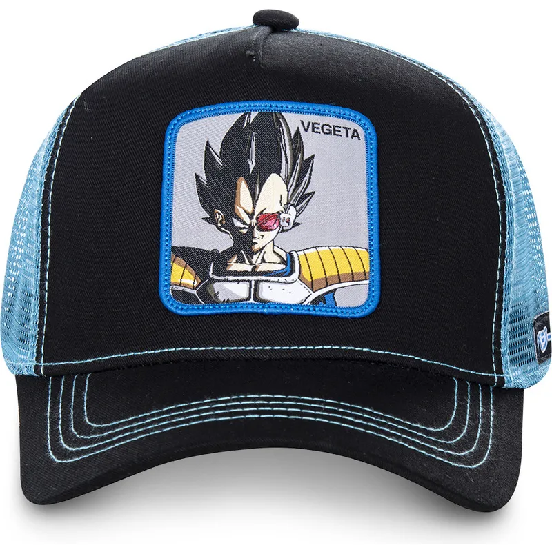 lippikset-kaareva-rekka-musta-snapback-vegb-vegeta-dragon-ball-capslab