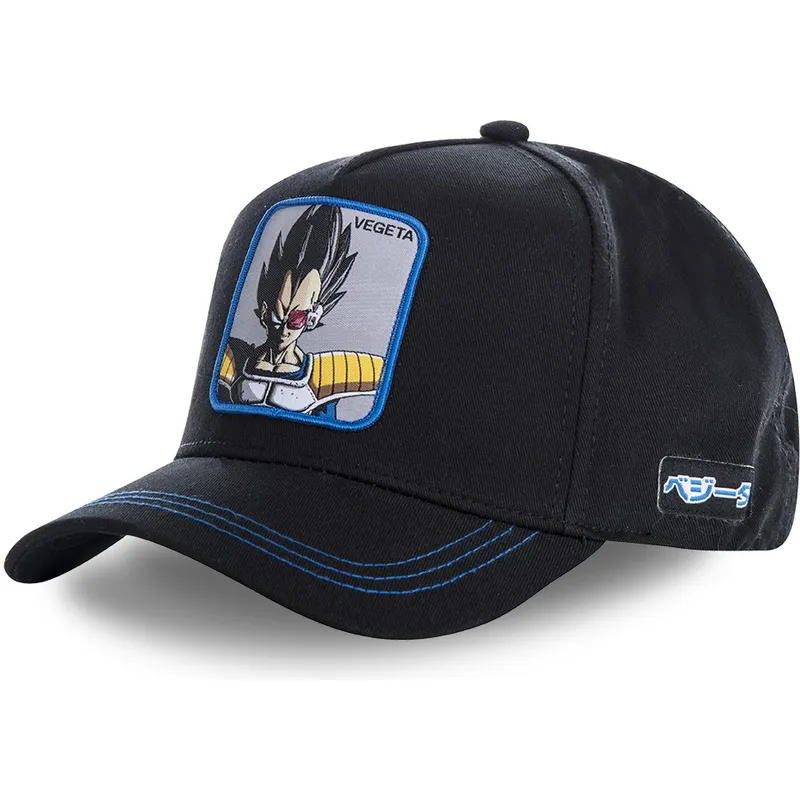 lippikset-kaareva-musta-snapback-vegc-vegeta-dragon-ball-capslab lippikset-kaareva-musta-snapback-vegc-vegeta-dragon-ball-capslab