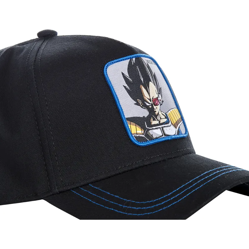 lippikset-kaareva-musta-snapback-vegc-vegeta-dragon-ball-capslab lippikset-kaareva-musta-snapback-vegc-vegeta-dragon-ball-capslab