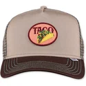 lippikset-kaareva-rekka-beige-snapback-food-taco-djinns