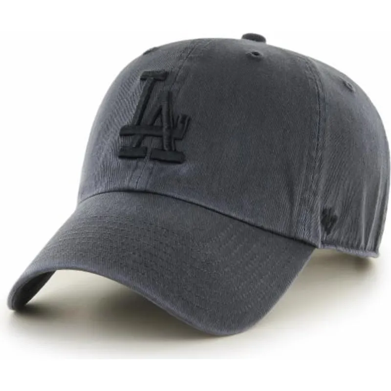lippikset-kaareva-musta-saadettava-nauha-los-angeles-dodgers-mlb-47-brand