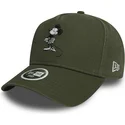 new-era-curved-brim-9forty-a-frame-minnie-mouse-walt-disney-green-snapback-cap