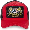 lippikset-kaareva-rekka-punainen-snapback-truck05-von-dutch