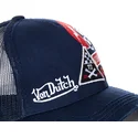 lippikset-kaareva-rekka-laivastonsininen-snapback-murph3-von-dutch