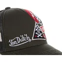 lippikset-kaareva-rekka-ruskea-snapback-murph1b-von-dutch