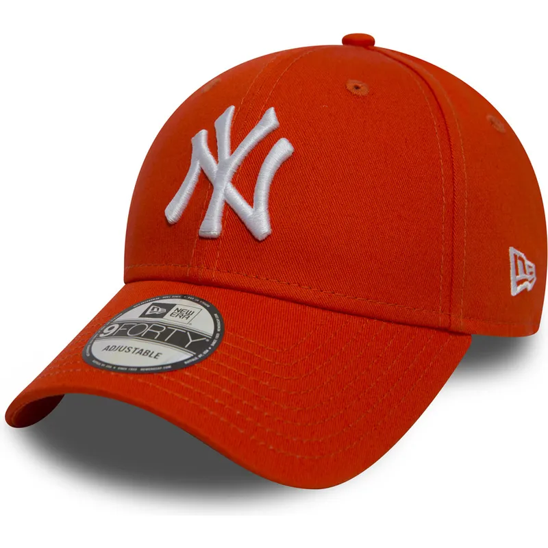 lippikset-kaareva-oranssi-saadettava-nauha-9forty-essential-new-york-yankees-mlb-new-era lippikset-kaareva-oranssi-saadettava-nauha-9forty-essential-new-york-yankees-mlb-new-era