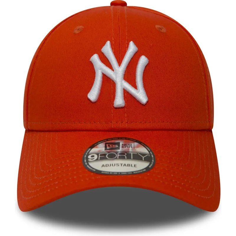 lippikset-kaareva-oranssi-saadettava-nauha-9forty-essential-new-york-yankees-mlb-new-era lippikset-kaareva-oranssi-saadettava-nauha-9forty-essential-new-york-yankees-mlb-new-era