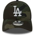 lippikset-kaareva-maastokuvio-saadettava-nauha-9twenty-essential-packable-los-angeles-dodgers-mlb-new-era