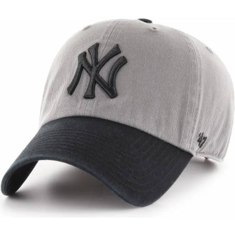 lippikset-kaareva-harmaa-saadettava-nauha-new-york-yankees-mlb-47-brand lippikset-kaareva-harmaa-saadettava-nauha-new-york-yankees-mlb-47-brand