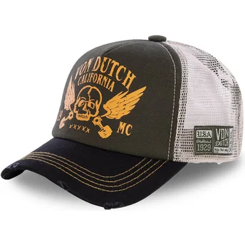 Cap kaareva brown snapback Von Dutch