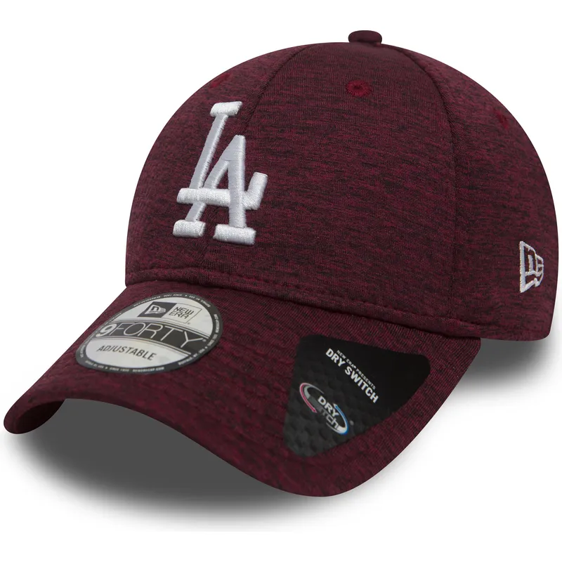 lippikset-kaareva-punainen-saadettava-nauha-9forty-dry-switch-los-angeles-dodgers-mlb-new-era