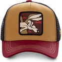 lippikset-kaareva-rekka-ruskea-snapback-coyote-coy2-looney-tunes-kojootti-looney-tunes-capslab