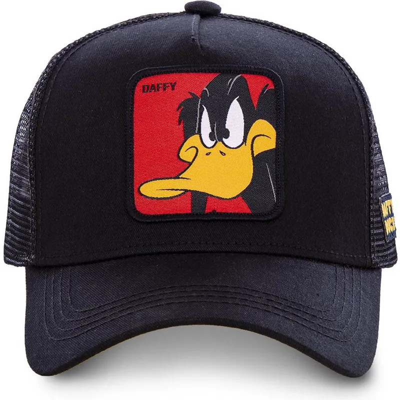 cap-kaareva-black-snapback-daffy-duck-looney-tunes-capslab cap-kaareva-black-snapback-daffy-duck-looney-tunes-capslab