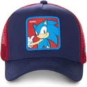 lippikset-kaareva-rekka-laivastonsininen-snapback-so1-sonic-sonic-the-hedgehog-capslab