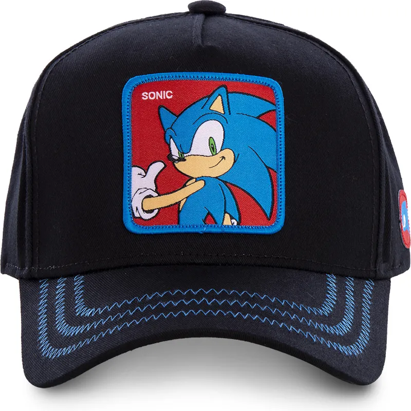 lippikset-kaareva-musta-snapback-so1b-sonic-sonic-the-hedgehog-capslab
