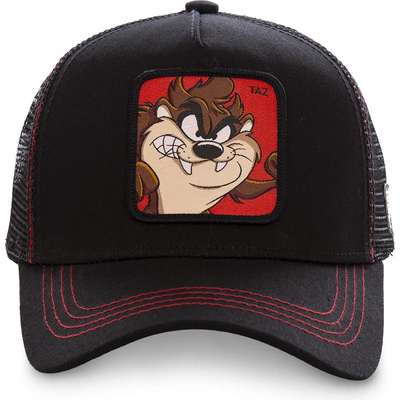 cap-kaareva-black-snapback-diablo-tasmanian-devil-looney-tunes-capslab