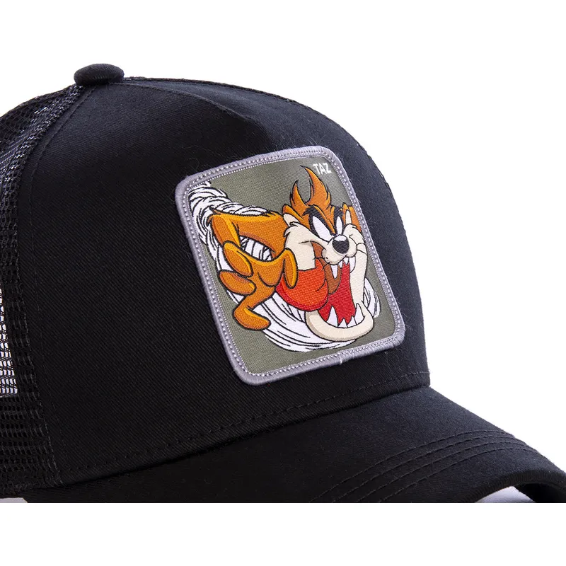 cap-kaareva-black-snapback-diablo-tasmanian-devil-looney-tunes-capslab