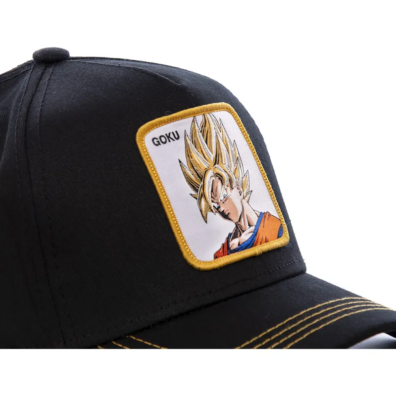 cap-kaareva-black-snapback-son-goku-dragon-ball-capslab