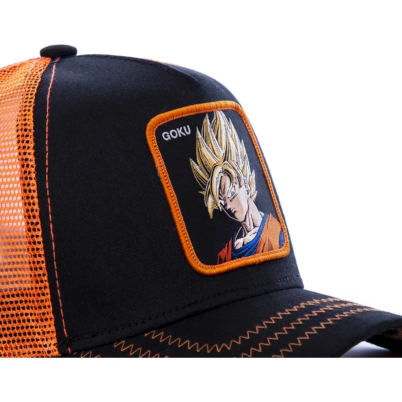 cap-kaareva-black-snapback-son-goku-dragon-ball-capslab cap-kaareva-black-snapback-son-goku-dragon-ball-capslab