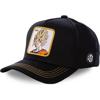 Cap kaareva black snapback Son Goku Dragon Ball Capslab