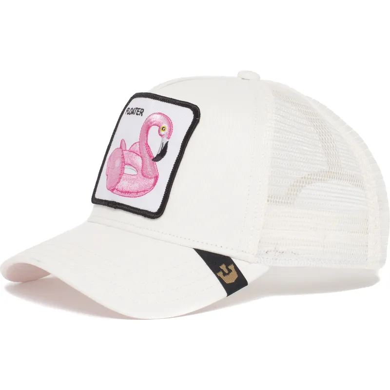 lippikset-kaareva-rekka-valkoinen-snapback-flotador-floater-the-farm-goorin-bros