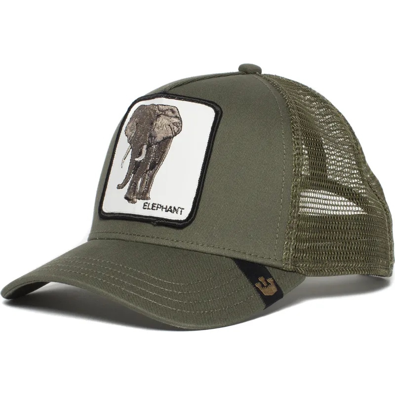 lippikset-kaareva-rekka-vihrea-snapback-elephant-the-farm-goorin-bros lippikset-kaareva-rekka-vihrea-snapback-elephant-the-farm-goorin-bros