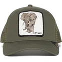 lippikset-kaareva-rekka-vihrea-snapback-elephant-the-farm-goorin-bros