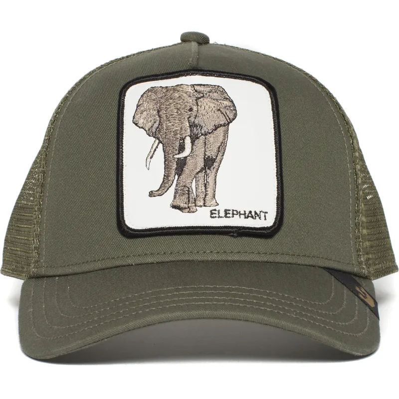 lippikset-kaareva-rekka-vihrea-snapback-elephant-the-farm-goorin-bros lippikset-kaareva-rekka-vihrea-snapback-elephant-the-farm-goorin-bros