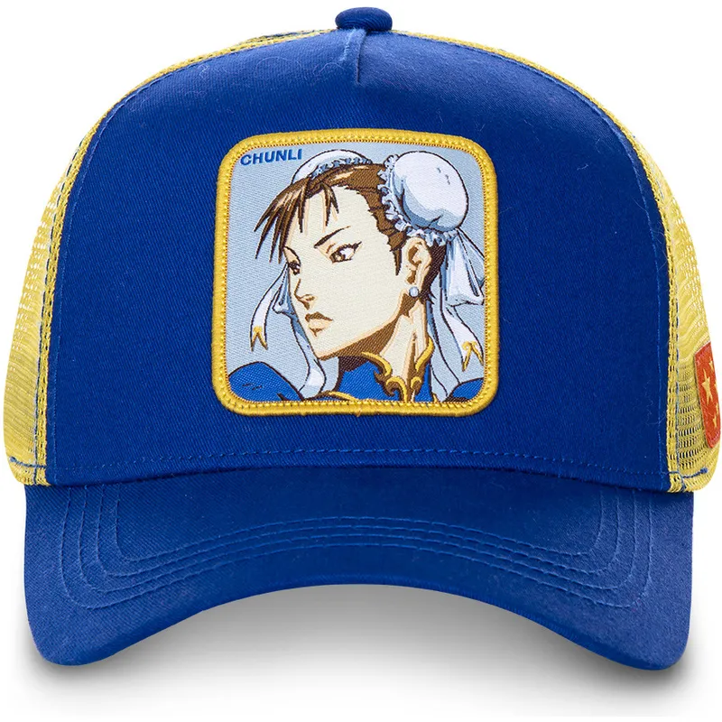 lippikset-kaareva-rekka-sininen-snapback-chu-chun-li-street-fighter-capslab