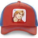 lippikset-kaareva-rekka-punainen-snapback-ken-masters-street-fighter-capslab