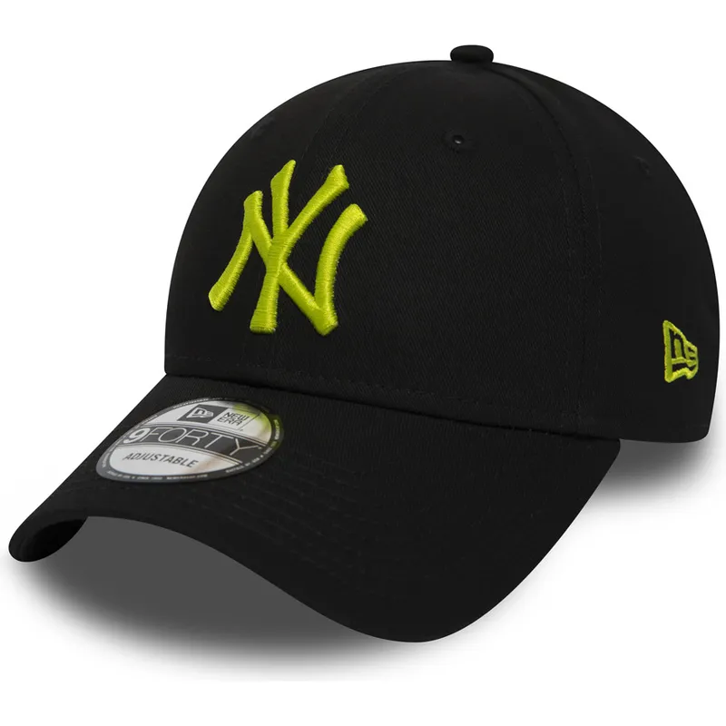 lippikset-kaareva-musta-saadettava-nauha-9forty-essential-new-york-yankees-mlb-new-era
