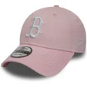 lippikset-kaareva-vaaleanpunainen-saadettava-nauha-9forty-essential-boston-red-sox-mlb-new-era