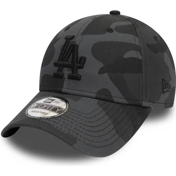 lippikset-kaareva-maastokuvio-saadettava-nauha-9forty-essential-los-angeles-dodgers-mlb-new-era