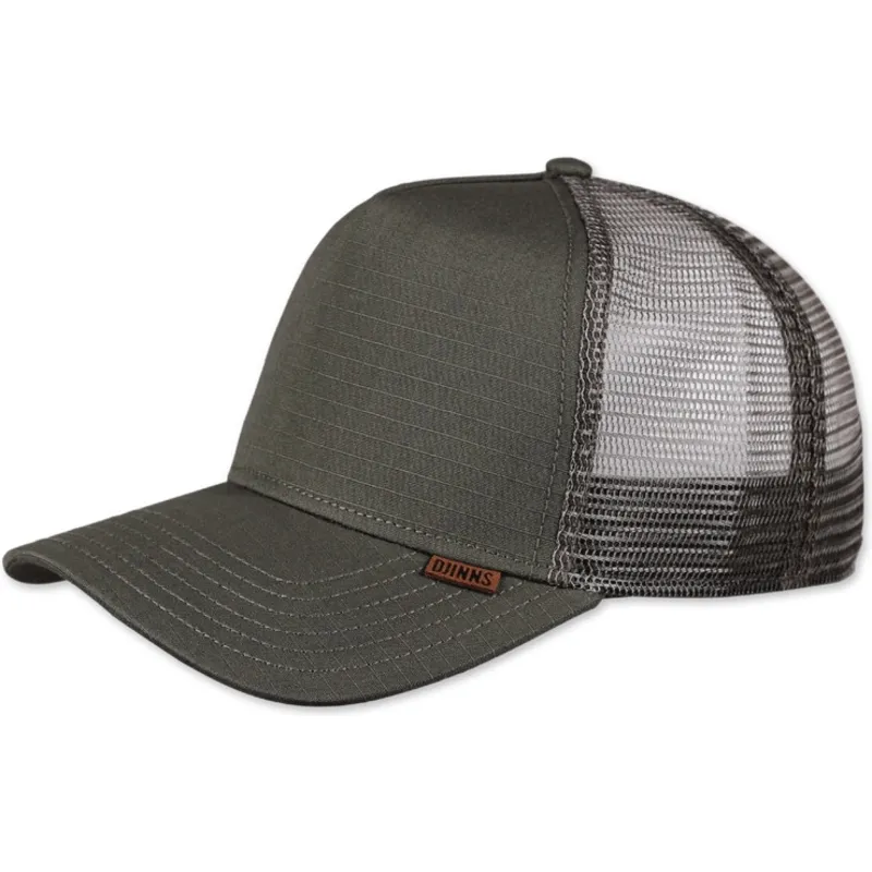 lippikset-kaareva-rekka-vihrea-snapback-m-ribstop-djinns