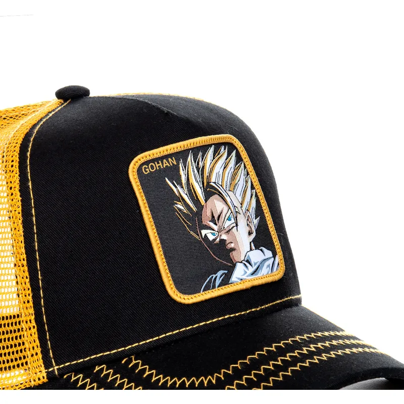 lippikset-kaareva-rekka-musta-snapback-super-saiyan-2-dbzsup-son-gohan-dragon-ball-capslab