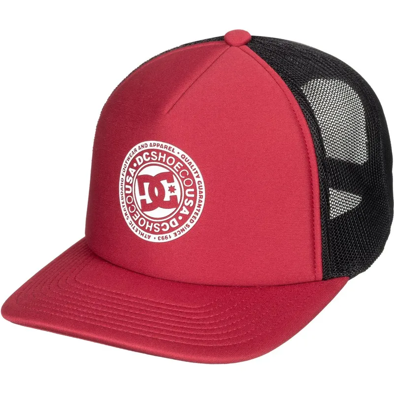 lippikset-kaareva-rekka-punainen-snapback-vested-up-dc-shoes