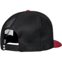 lippikset-kaareva-rekka-punainen-snapback-vested-up-dc-shoes