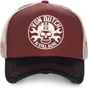 lippikset-kaareva-rekka-punainen-snapback-bor-von-dutch