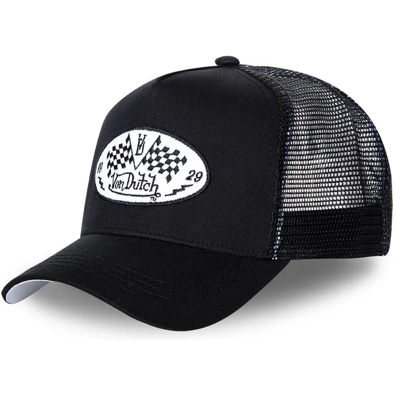lippikset-kaareva-rekka-musta-snapback-dam-bla-von-dutch