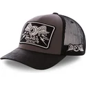 lippikset-kaareva-rekka-harmaa-snapback-damaged-von-dutch