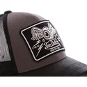 lippikset-kaareva-rekka-harmaa-snapback-damaged-von-dutch