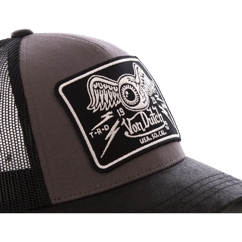 lippikset-kaareva-rekka-harmaa-snapback-damaged-von-dutch lippikset-kaareva-rekka-harmaa-snapback-damaged-von-dutch